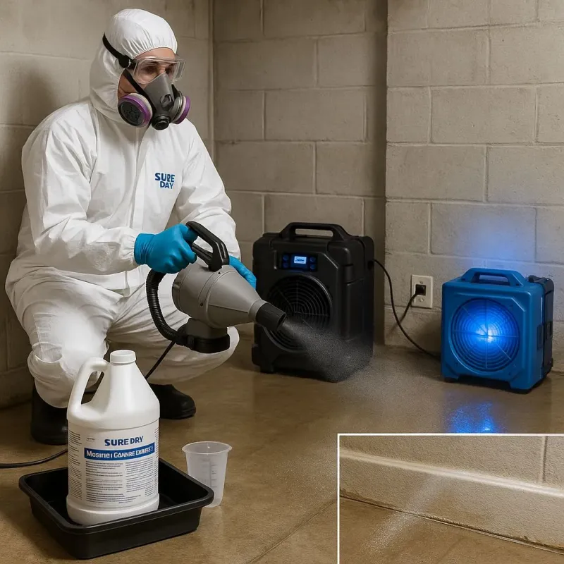 Sanitization and Odor Removal process in Woodville, MS