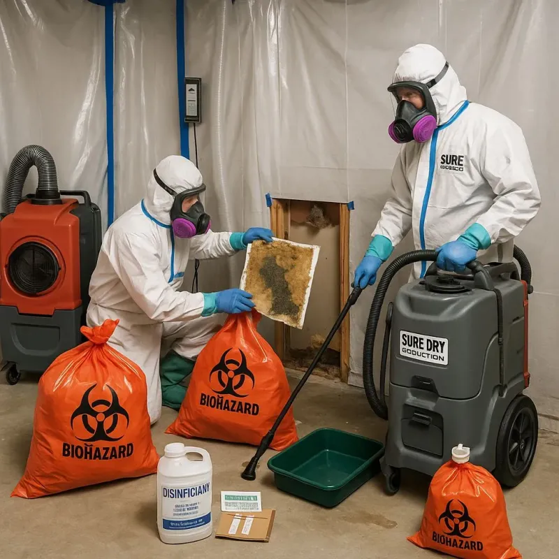 Contaminated Water Handling Protocols process in Woodville, MS