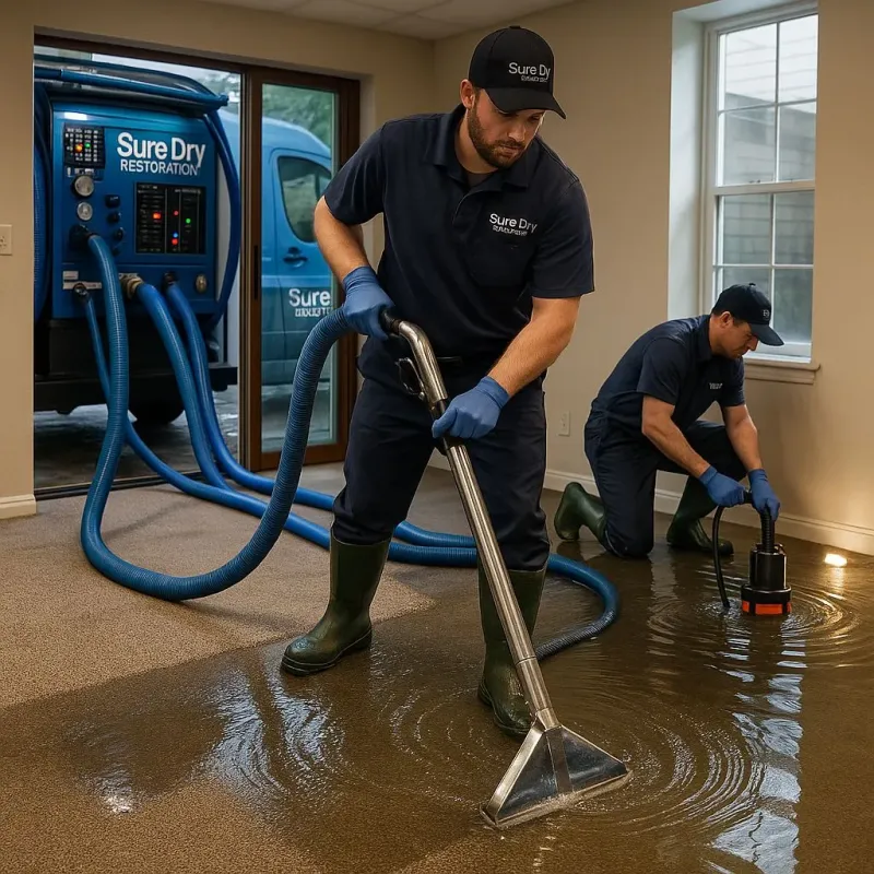 Water Extraction and Removal process in Woodville, MS
